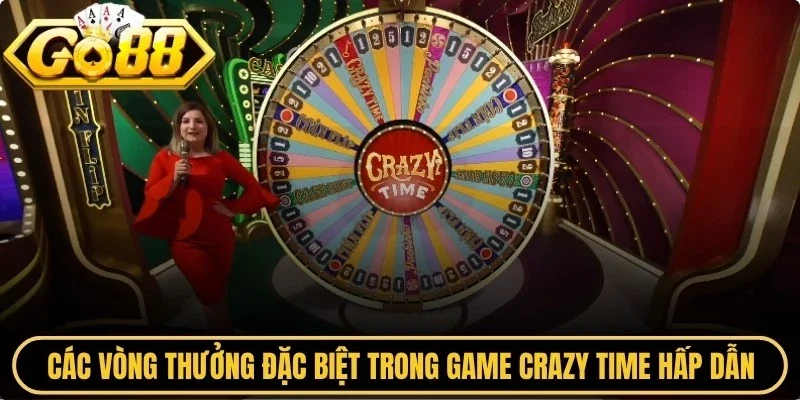 Các vòng thưởng đặc biệt trong game Crazy time hấp dẫn