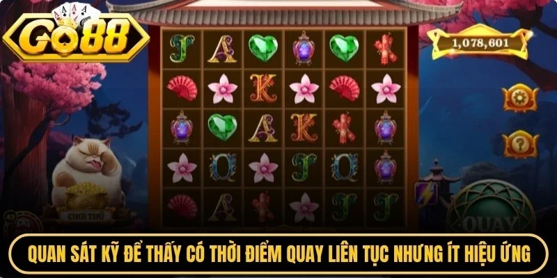 Quan sát kỹ để thấy có thời điểm quay liên tục nhưng ít hiệu ứng đặc biệt